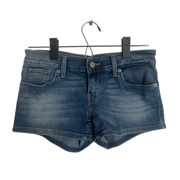 Women's Levi Strauss Denim Short Shorts Size 24 EUC - Picture 1 of 9